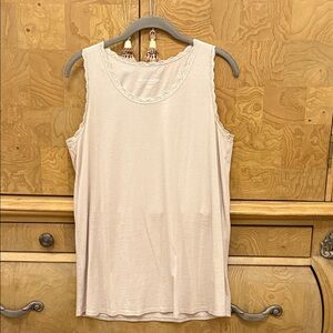 Soft Surroundings Beige Tank Top